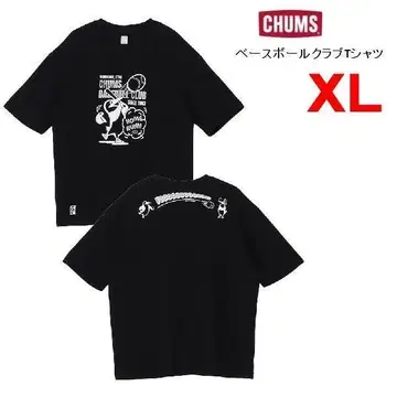 참스 베이스볼 클럽 티셔츠 블랙 XL CH01-2782