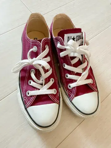 CONVERSE ALL STAR 와인 레드 22.5cm