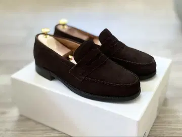 jm weston 6E 스웨이드 로퍼