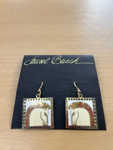 Laurel Burch 말 모티브 귀걸이