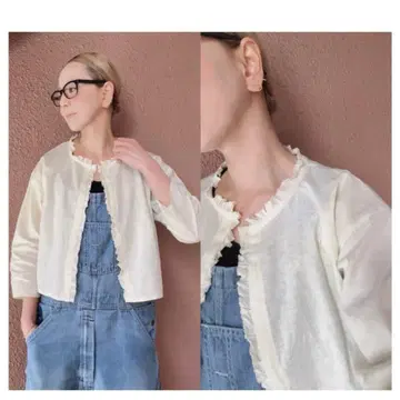 RATA 작가 여성용 성인 걸리시 프릴 상의 가디건