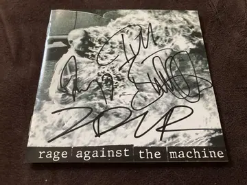 레어 Rage Against the Machine 사인 CD 레이지