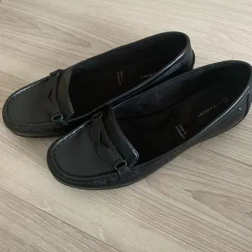 ROCKPORT 블랙 가죽 로퍼