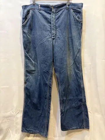 1960년대 세어스 데님 페인터 팬츠