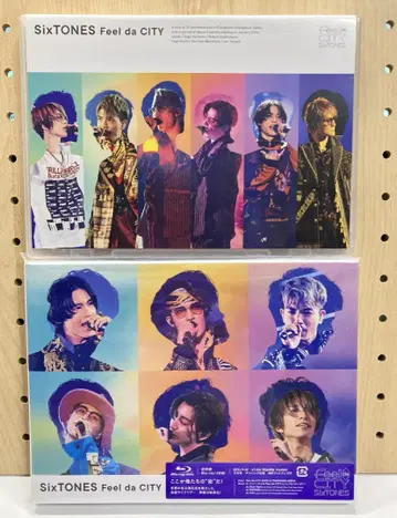 SixTONES Feel da CITY 블루레이 초회판 일반ver 세트
