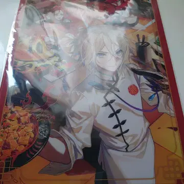 FGO 마트 중화요리점풍 클리어 파일 란링왕 홍염마 나자