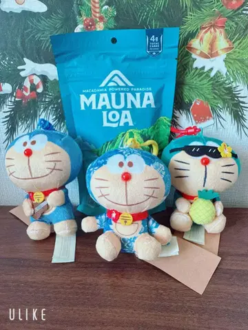 새상품 하와이 한정판 일광화상 도라에몽 키링 3개 I'm Doraemon