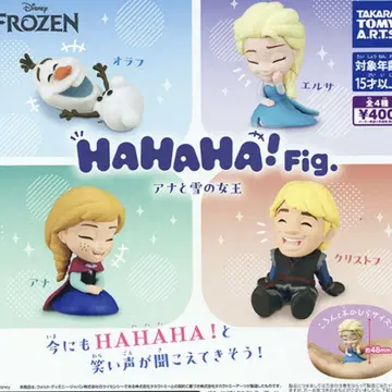 가챠가챠 HAHAHA! Fig. 겨울왕국 전4종 컴플리트