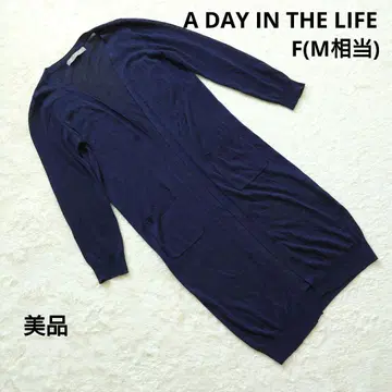 새상품급 ADAYINTHELIFE 네이비 얇은 소재 가디건 F(M 상당)