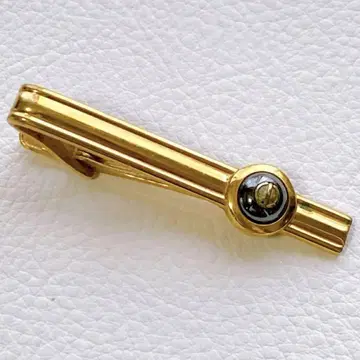 고품질 던힐 dunhill 넥타이핀 골드