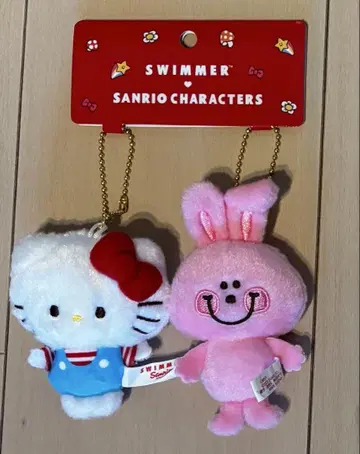 sanrio swimmer 콜라보 키티 마스코트 스위머
