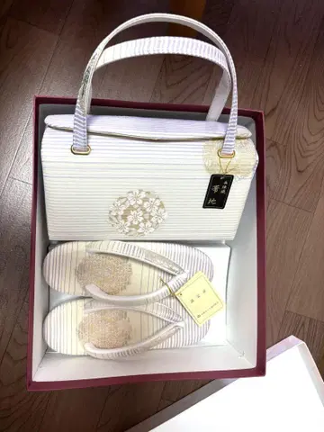 여름 아이템 니시진 비단 일본 의류용 백과 조리 세트