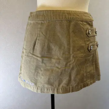 90s ALBA ROSA 알바 로사 치노 랩 스커트 헤이세이 갸루 Y2K