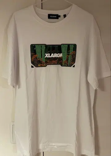 XLARGE 화이트 티셔츠 L 사이즈 김재중 착용