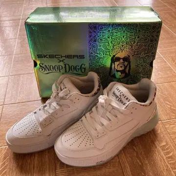 하자품 미사용 새상품 SKECHERS Snoop Dogg 페이즐리 스누프