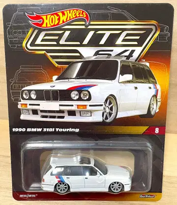 핫휠 RLC 엘리트64 1990 BMW 318i 투링