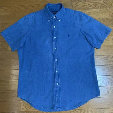 Ralph Lauren 데님 스타일 버튼 다운 셔츠 L 사이즈