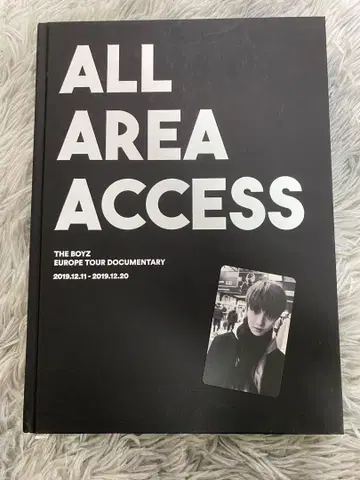 THE BOYZ 더보이즈 ALL AREA ACCESS Q 트레이딩 카드