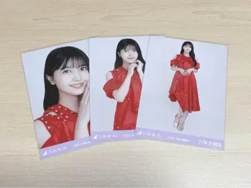노기자카46 브로마이드 전국 투어 의상3 쿠보 시오리 컴프