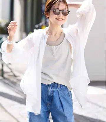 새상품 SLOBE IENA 라미 스키퍼 셔츠