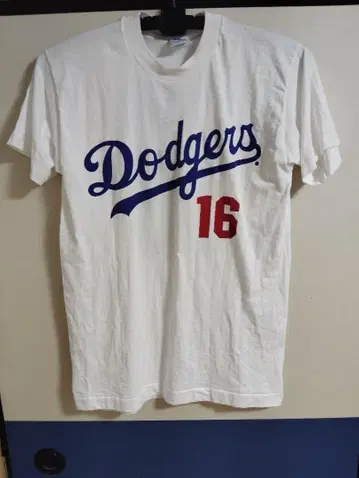 다저스 노모 히데오 티셔츠 M 사이즈 MLB 세일럼사 구제 의류