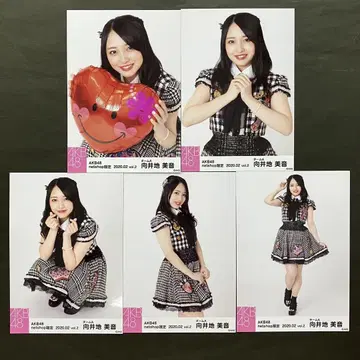 무카이치 미온 AKB48 브로마이드 5장 컴프 109