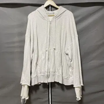 ANCELLM LAYERED ZIP-UP HOODIE EX
