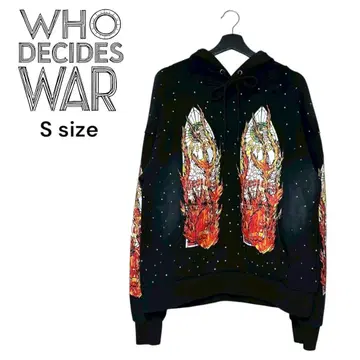 Who Decides War 후디 사이즈 워 후드티 후디 S