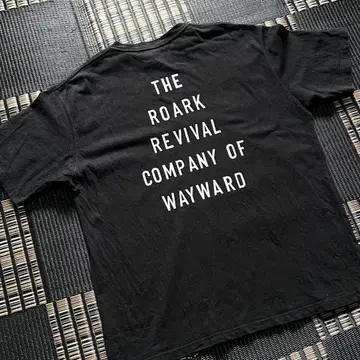 THE ROARK REVIVAL 티셔츠 블랙