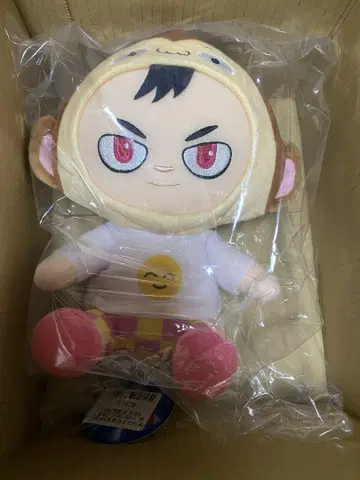 카노 에이코 앉아있는 봉제 인형 온라인 크레인 게임 획득 상품 GIGO
