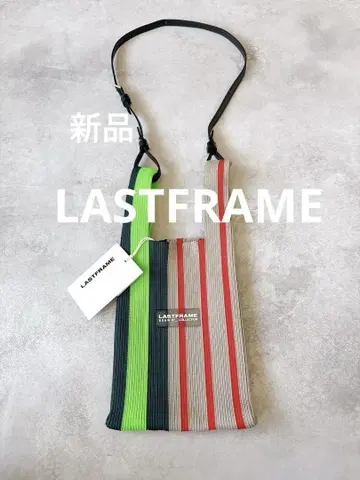 새상품 LASTFRAME 라스트프레임 랜덤 스트라이프 마켓 백