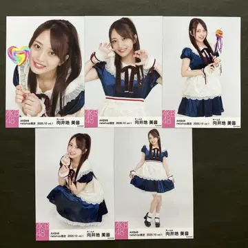 무카이치 미온 AKB48 브로마이드 5장 컴프 111