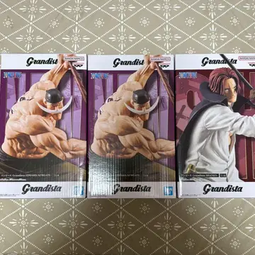 Grandista 피규어 3체 샹크스 에드워드 뉴게이트 (흰 수염)