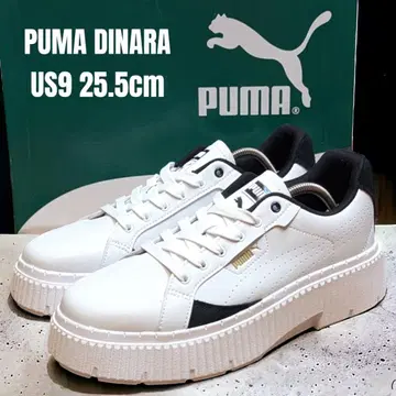 거의 미사용 PUMA DINARA 푸마 디나라 25.5cm 통굽