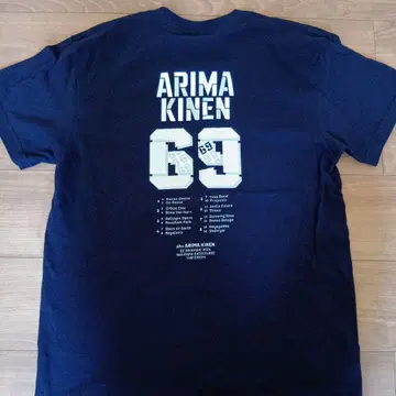 ARIMA KINEN 69 티셔츠 L 사이즈 네이비