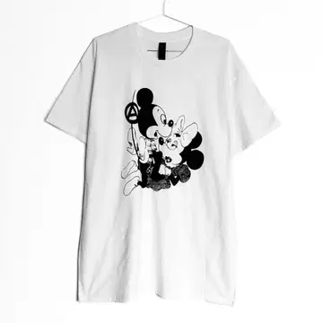 seditionaries mickey & minnie 티셔츠