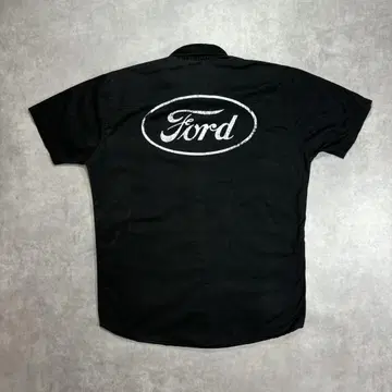 Ford 포드 기업용 워크 셔츠 블랙 L 사이즈 미국차 양면