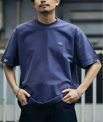 EDIFICE 별주 LACOSTE 마이크로 카노코 모크넥 TEE
