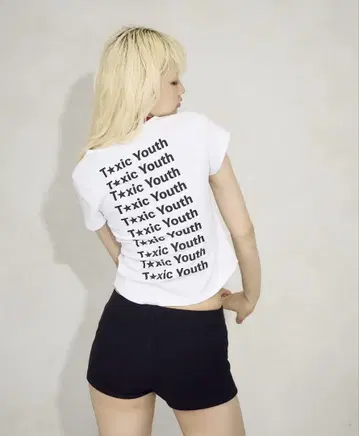 FTW back print henry top 2매 세트