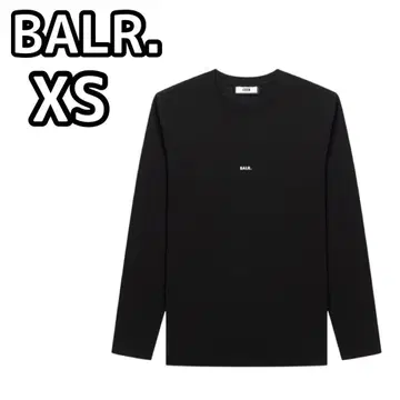 BALR. 긴팔 티셔츠 XS 블랙 남성용 여성용