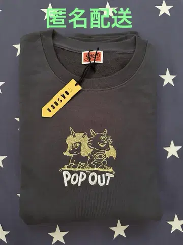 YOASOBI POP OUT 크루넥 풀오버