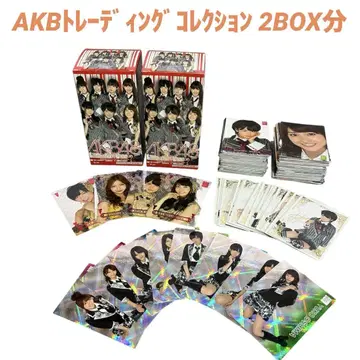AKB48 트레이딩 카드 BOX 박스 2개 분