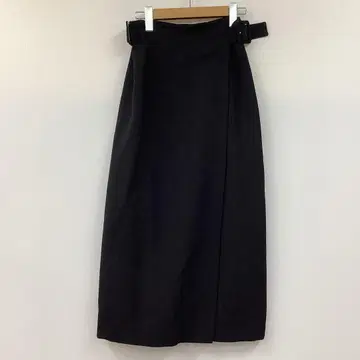 A.T 아츠로타야마 여성용 스커트 롱 스커트 블랙
