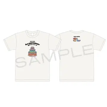 [신상품] FRUITS ZIPPER 3주년 투어 T셔츠 최애 어필 XL