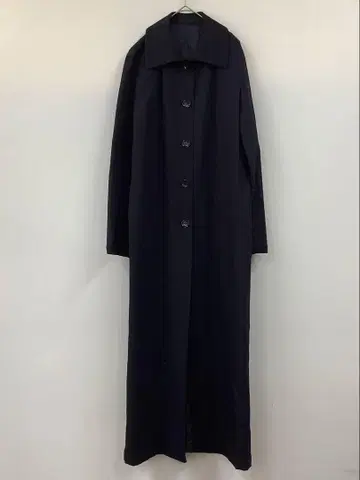 K.T KIYOKO TAKASE 남성용 스텐 칼라 롱 코트