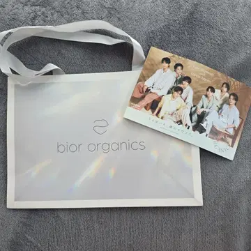bior organics Travis Japan 종이 봉투와 전단지