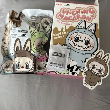 라부브 팝마트 POP MART 마카롱 봉제인형 Toffee