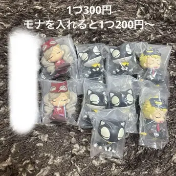 페르소나 5 어깨 쿵 fig. 가챠가챠 스컬 팬서 모나 폭스