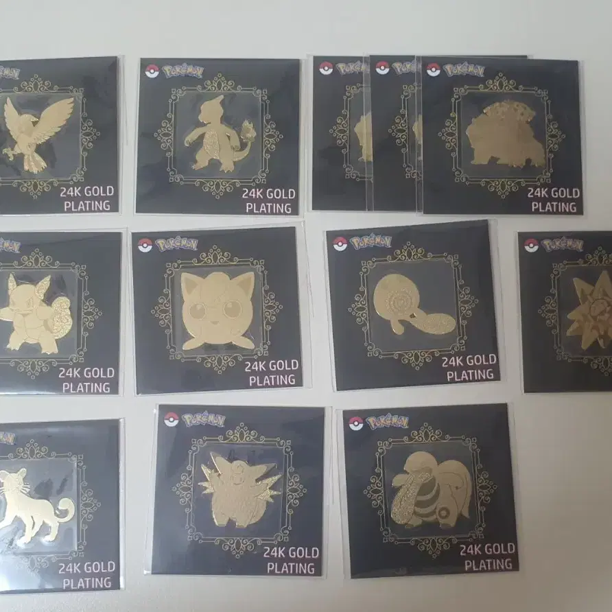 【韓国限定】ポケモン　24K ゴールドステッカー　49種類【日本未発売・レア】 ポケモン コイキング 24k gold 韓国限定ステッカー - メルカリ