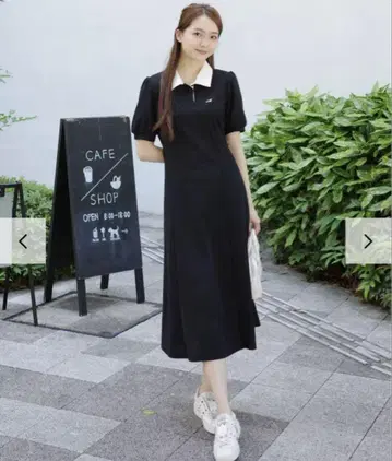 maison de lyla 자수 폴로 원피스